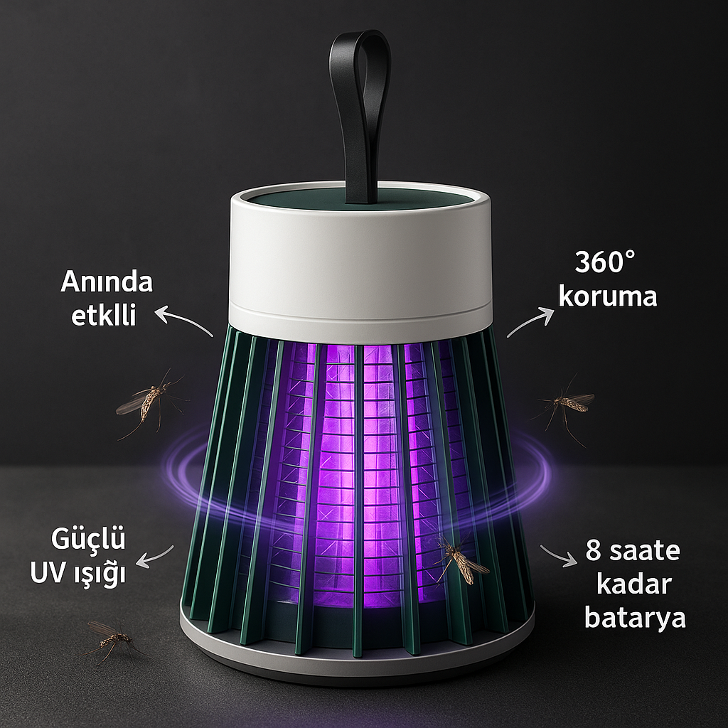 İstersenburada™ Premium Elektrikli Sivrisinek Kovucu