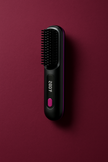 İstersenburada Akıllı Saç Düzleştirici Tarak – GoBrush PRO