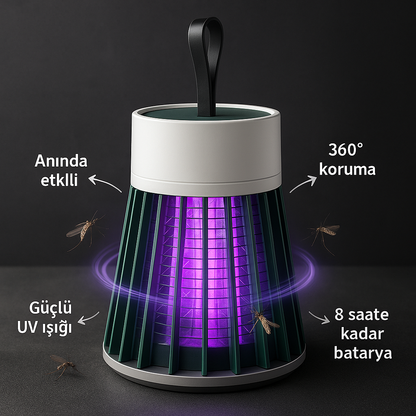 İstersenburada™ Premium Elektrikli Sivrisinek Kovucu