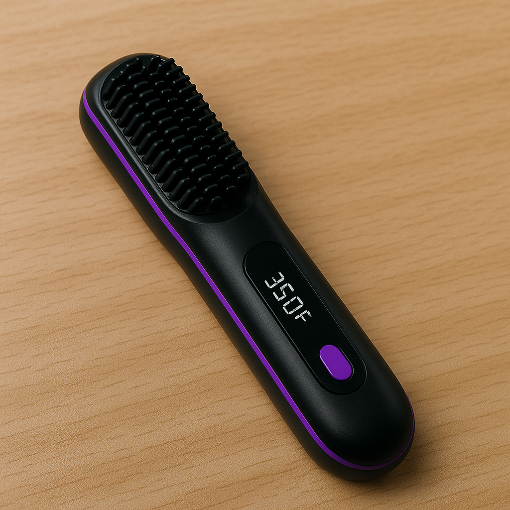 İstersenburada Akıllı Saç Düzleştirici Tarak – GoBrush PRO